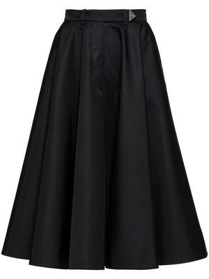 Prada pleated full skirt - Black