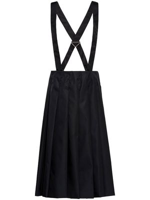 Prada Pleated Re-Nylon skirt - Black