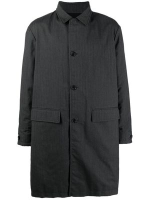 Prada Pre-Owned 1990s reversible knee-length coat - Black