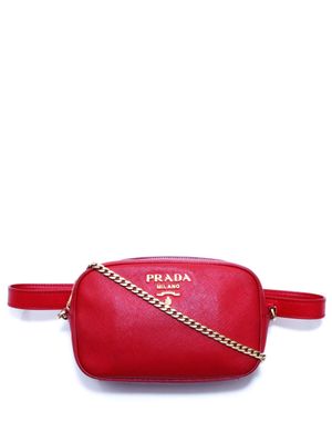 Prada Pre-Owned 2000 Saffiano Lux two-way bag - Red