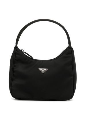 Prada Pre-Owned 2000s triangle logo mini bag - Black