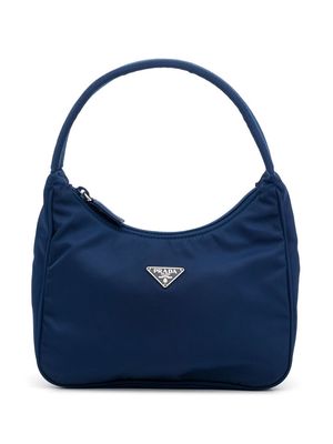Prada Pre-Owned 2000s triangle logo mini bag - Blue