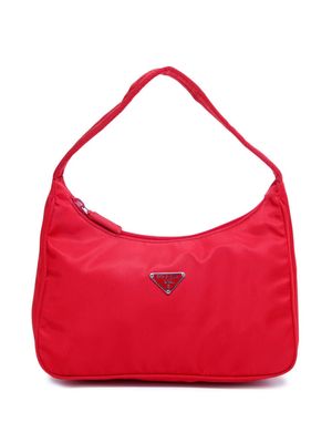 Prada Pre-Owned triangle-logo handbag - Red