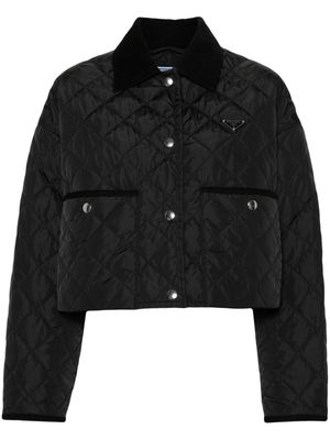 Prada quilted Re-Nylon jacket - Black