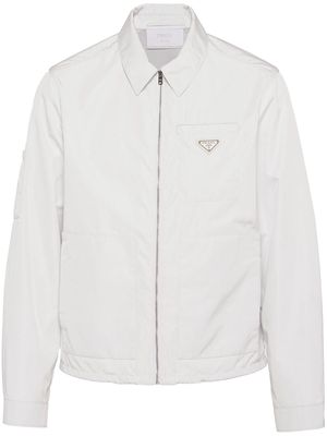 Prada Re-Nylon blouson jacket - White