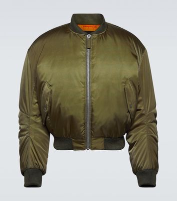 Prada Re-Nylon cropped down bomber jacket