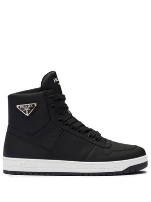 Prada Re-Nylon hi-top sneakers - Black