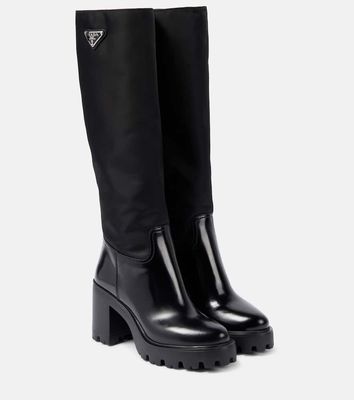 Prada Re-Nylon knee-high boots