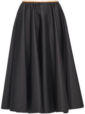 Prada Re-Nylon midi skirt - Black
