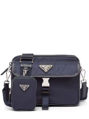 Prada Re-Nylon pouch crossbody bag - Blue