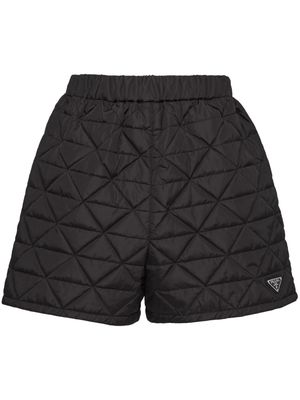 Prada Re-Nylon quilted shorts - Black
