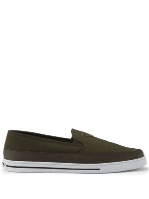 Prada Re-Nylon slip-on sneakers - Green