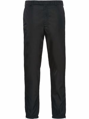Prada Re-Nylon straight-leg trousers - Black