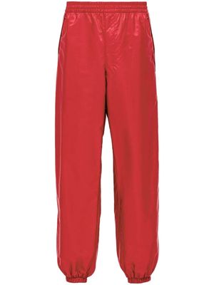 Prada Re-Nylon track pants - Red