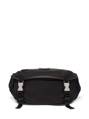 Prada Re-Nylon triangle-logo shoulder bag - Black
