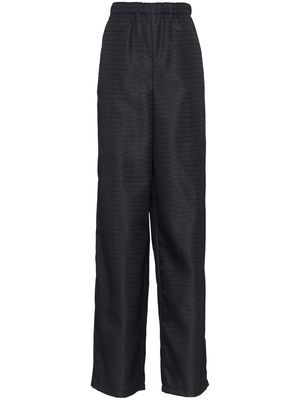 Prada Re-Nylon wide-leg trousers - Black
