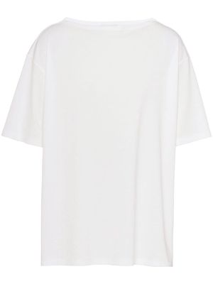 Prada round-neck short-sleeve T-shirt - White
