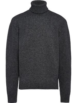 Prada Shetland wool turtleneck sweater - Grey