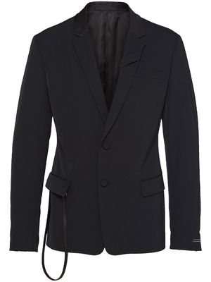 Prada single-breasted tailored blazer - Black