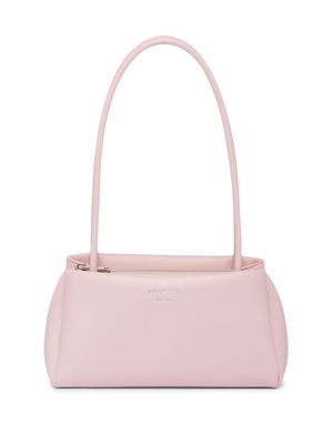 Prada small logo-embossed shoulder bag - Pink