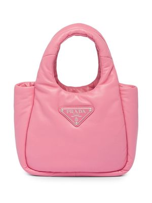 Prada small Soft padded leather bag - Pink