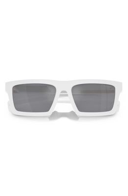 PRADA SPORT 58mm Square Sunglasses in White/Black 