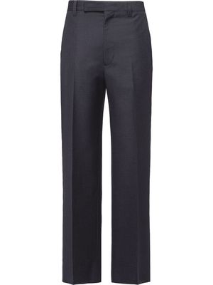 Prada straight-leg tailored trousers - Blue