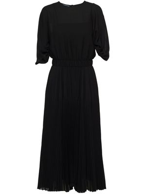 Prada Sunray pleated midi dress - Black