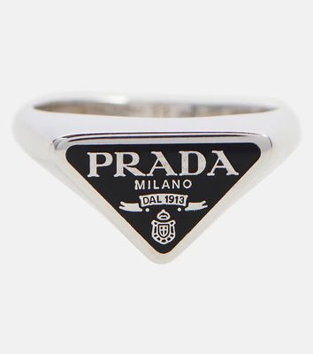 Prada Symbole sterling silver ring