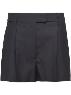 Prada tailored mini shorts - Black