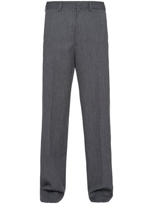 Prada tailored wool trousers - Grey