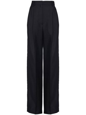Prada wide-leg tailored trousers - Black