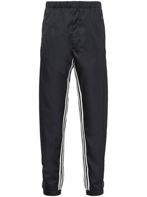 Prada x adidas triangle logo track pants - Black