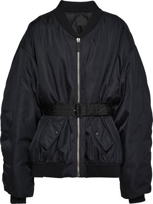 Prada zip-fastening bomber jacket - Black