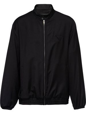 Prada zip-up blouson jacket - Black