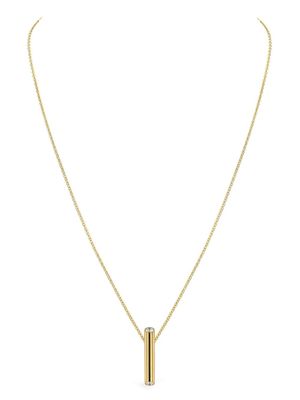 Pragnell 18kt yellow gold Eclipse diamond drop necklace