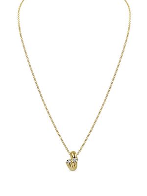 Pragnell 18kt yellow gold Eclipse spring necklace