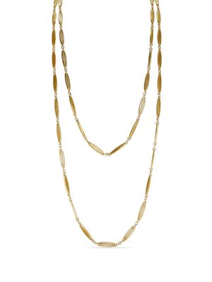 Pragnell Vintage Belle Epoque oval link necklace - Gold