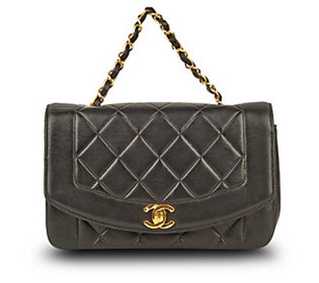 Pre-Owned Chanel Diana Flap Black