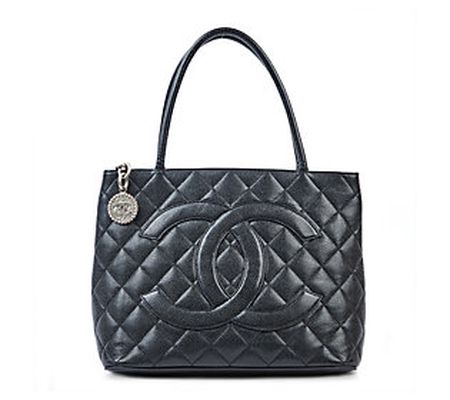 Pre-Owned Chanel Medallion Tote SHW Caviar