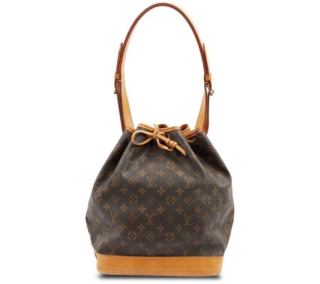 Pre-Owned Louis Vuitton Noe Shoulder Bag Monogr am Brown