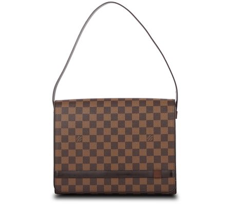 Pre-Owned Louis Vuitton Tribeca Carre Damier Eb ene Brown