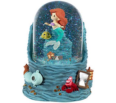 Precious Moments Disney Little Mermaid Musical Water Globe