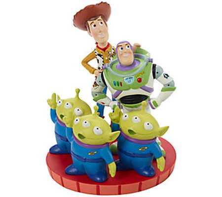 Precious Moments Disney Toy Story Woody, Buzz, Figurine