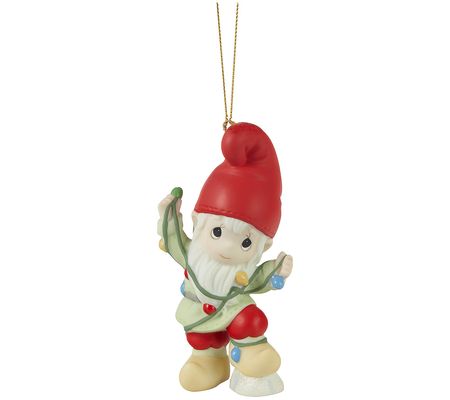 Precious Moments Gnome Worry Be Happy Ornament