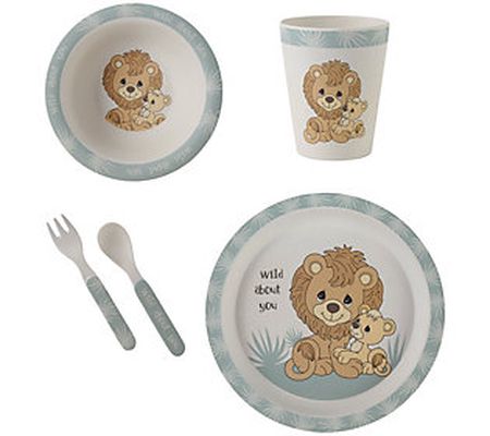 Precious Moments Wild About You 5-Piece Mealtim e Gift Set