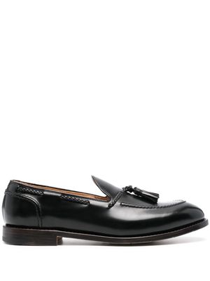 Premiata 32056 leather loafers - Black
