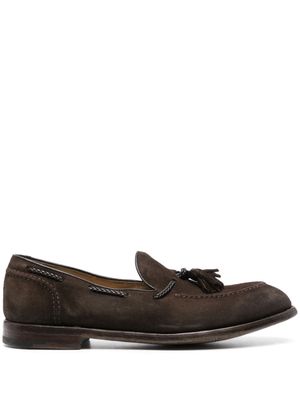 Premiata 32056 suede loafers - Brown