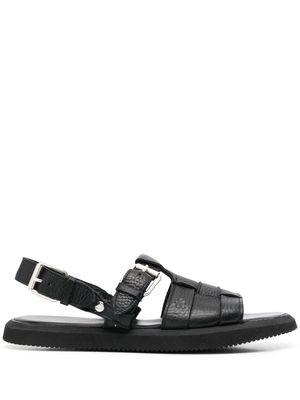 Premiata buckle-straps sandals - Black