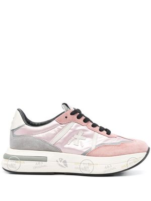 Premiata Cassie leather sneakers - Pink